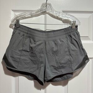 LULULEMON grey athletic shorts